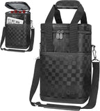 Opux 4 Bottle Insulated Wine Cooler Bag - Image 8