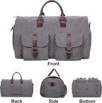 seyfocnia Convertible Travel Garment Bag, Carry on Garment Duffel Bag - Image 4