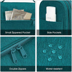 Narwey Hanging Toiletry Bag for Women Travel Makeup Bag Organizer Toiletries - Image 7