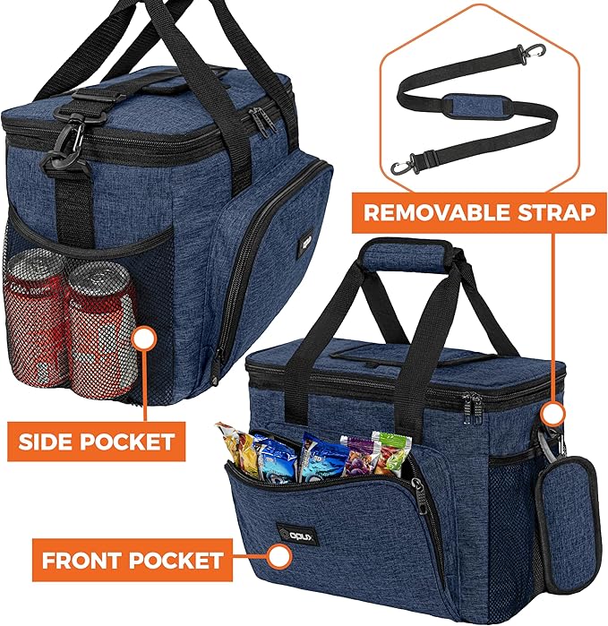 OPUX Soft Cooler Bag, Insulated Collapsible Lunch Cooler Tote - Image 6