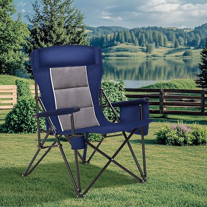 HIGH POINT SPORTS Oversized Camping Chairs - Image 2