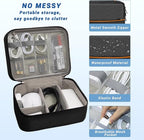 Electronics Organizer, Travel Cord Organizer Pouch, Portable Cable Organizer - Image 3