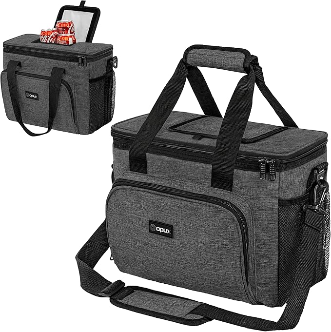 OPUX Soft Cooler Bag, Insulated Collapsible Lunch Cooler Tote by OPUX
