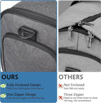 Garment Duffle Bags for Travel, YKK Zippers Carry On Convertible Suit Bag - Image 5