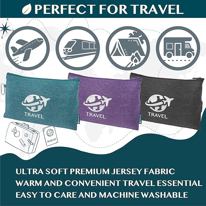 PAVILIA Travel Blanket Airplane Compact - Image 5