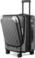 LEVEL8 Grace Carry on Luggage, 20 Inch Expandable Hard Shell Suitcases by LEVEL8