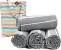 HILLFAIR Cotton Turkish Beach Towels, Quick Dry Lightweight Sand Free Peshtemal by HILLFAIR