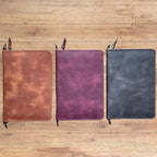 Personalized Leather Passport Holder, Handmade Travel Wallet - Image 5