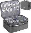 ORIENT FAMULAY Travel Organizer, Waterproof Cable Bag by ORIENTFAMULAY