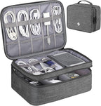 ORIENT FAMULAY Travel Organizer, Waterproof Cable Bag by ORIENTFAMULAY