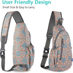 TITECOUGO Small Sling Bag, Lightweight Crossbody Backpack - Image 3