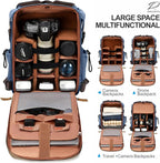 Padwa Lifestyle Blue Camera Backpack - Image 3