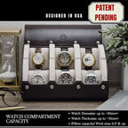 6 Watch Case Bbox for Travel Watch Roll for Men Watch display organizer - Image 2