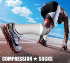 CHARMKING Compression Socks for Women & Men Circulation 15-20 mmHg is Best - Image 3
