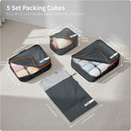 Cipway 5 Set Packing Cubes for Travel Suitcase Organizer for Accessories - Image 2