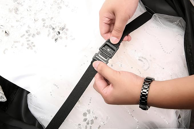 66" Versatile Travelling bags Wedding Dress Travel Garment Bag Tri-Fold Gown - Image 4
