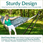 Sunnydaze Universal Double Hammock Stand Only - Image 3
