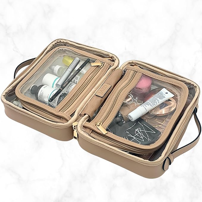 JAZD Clear Makeup Bag Toiletry Bag - Image 4
