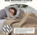 L'AGRATY Knitted Weighted Blanket - Image 4