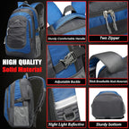 ProEtrade Backpack Bookbag for College Sturdy Travel Business Hiking Fit Laptop - Image 3