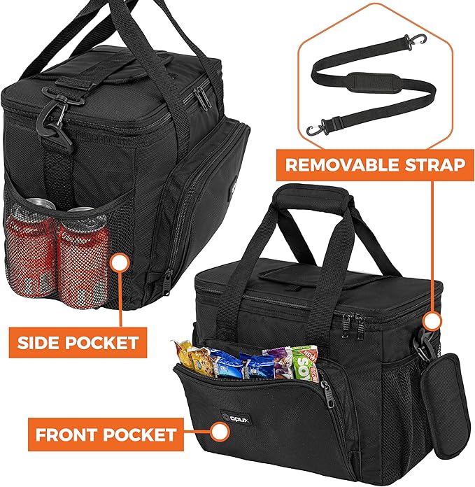 OPUX Soft Cooler Bag, Insulated Collapsible Lunch Cooler Tote - Image 6