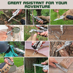 MOSSY OAK Multitool, 19-in-1 Stainless Steel Multi Tool Pliers, Self-locking - Image 6