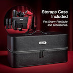 Shark FlexStyle Air Styling & Drying System | Powerful Hair Dryer & Multi-Styler | with Auto-Wrap Curlers, Diffuser, Oval & Paddle Brush, Concentrator Attachment | Red Sparkle | HD442JR