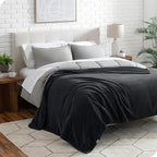 Bare Home Textured Fleece Blanket - Image 2