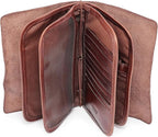 Genuine Leather Nomad Organizer Travel Wallet | Women's Wallet Clutch Passport - Image 8