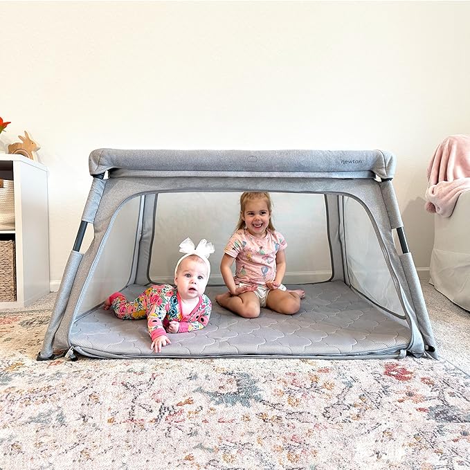 Newton Baby Deluxe Travel Crib & Play Yard | Breathable, Washable Mattress - Image 8