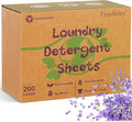 Freelivity Laundry Detergent Sheets, 200 Loads Eco-Friendly Laundry Soap Strips by Freelivity