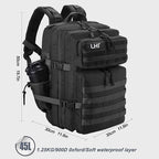 LHI Military Tactical Backpack for Men and Women 45L Army 3 Days Assault Pack - Image 5