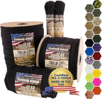 TOUGH-GRID 750 Paracord Rope Nylon Parachute Cord, Made in USA Survival Kit by TOUGH-GRID
