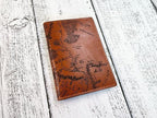 Handmade Leather Passport Wallet - Image 7