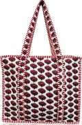 Cotton Quilted Tote Bag for Women – Large Beach & Travel Tote by ThirdEyeExport