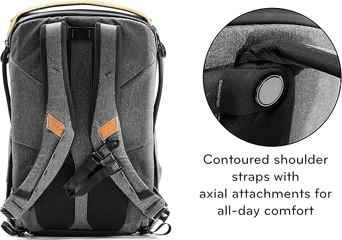 Peak Design Everyday Backpack 30L, MagLatch Top, Dual Side Access, FlexFold - Image 3