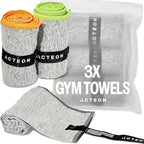 Acteon New Microfiber Quick Dry Gym Towel, Fast Drying, Men & Women Small by Acteon