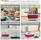 Collapsible Wash Basin 9L, Foldable Dish Tub - Image 8