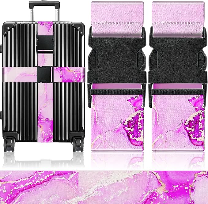 Slohif Luggage Straps for Suitcases Travel Belt Accessories Luggage Connector by Slohif