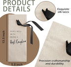 RYIGYWE Black Bow Ribbon Ideas Engagement Gift Wine Bag - 1 PCS Godparents Proposal for Bridesmaids Bride Groom Couples Her Him Officiant Gift for Getting Married Engagement Bridal Shower - A58