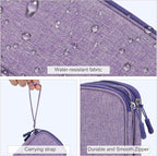 FYY Travel Cable Organizer Pouch Electronic Accessories Carry Case Portable - Image 4