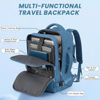 Travel laptop Backpack for Men Women, Personal Item Size Flight Approved - Image 4