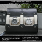 2 Watch Roll Travel Case for Men - Image 2