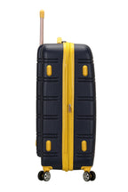 Melbourne Hardside Expandable Spinner Wheel Luggage (Navy / Checked Large 28")