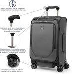 Travelpro Crew Classic Lightweight Softside Expandable Carry on Luggage - Image 3