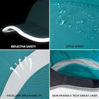 GADIEMKENSD Reflective Folding Outdoor Hat Unstructured Design UPF 50+ Sun - Image 6