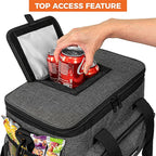 OPUX Soft Cooler Bag, Insulated Collapsible Lunch Cooler Tote - Image 4
