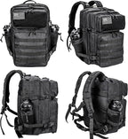 LHI Military Tactical Backpack for Men and Women 45L Army 3 Days Assault Pack - Image 2