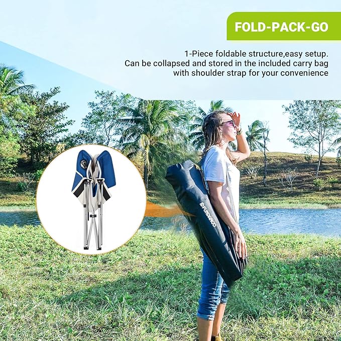 FUNDANGO 2 Packs Oversized Camping Chair - Image 7
