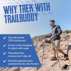 TrailBuddy Trekking Poles - Image 2